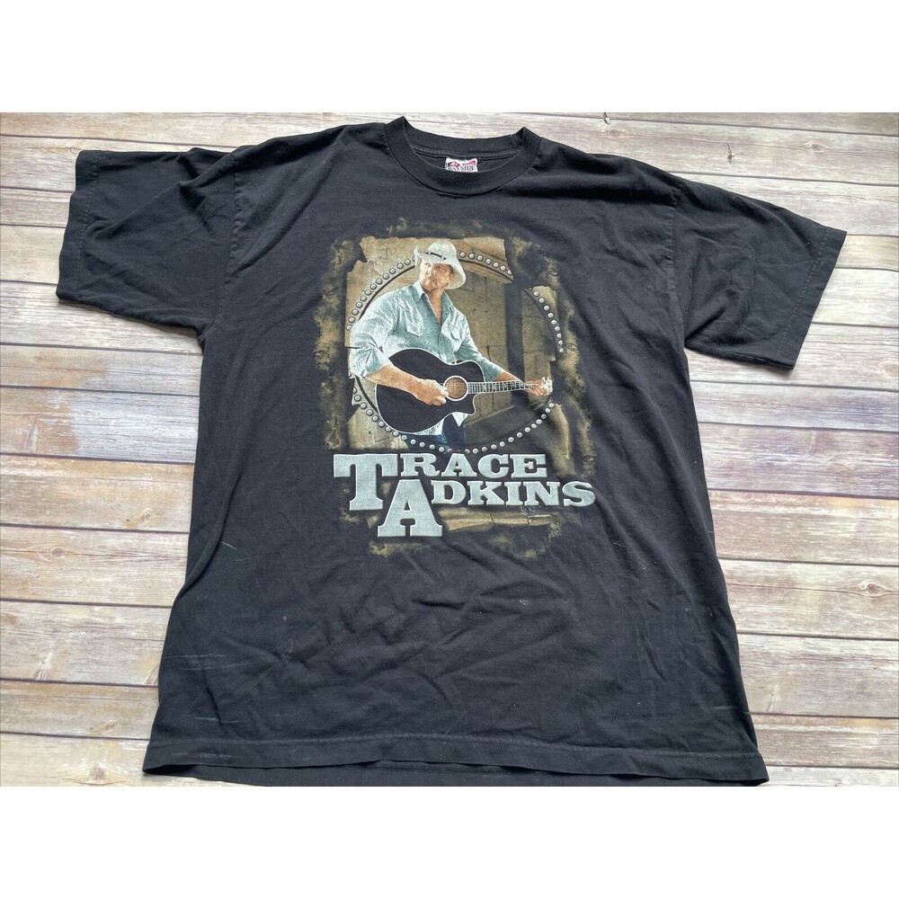 Trace Adkins T Shirt Adult XL Cowboys Back In Town Concert Tee 2010 Made USA